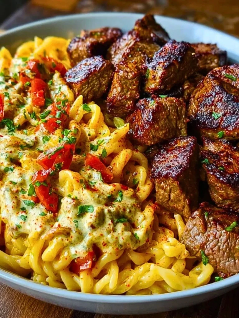 Ultimate Cajun Steak Tips Pasta Recipe 2
