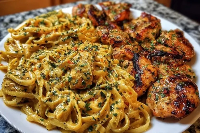 Velveeta Chicken Linguine with Spicy Cajun Alfredo 1