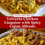 Velveeta Chicken Linguine with Spicy Cajun Alfredo Pin