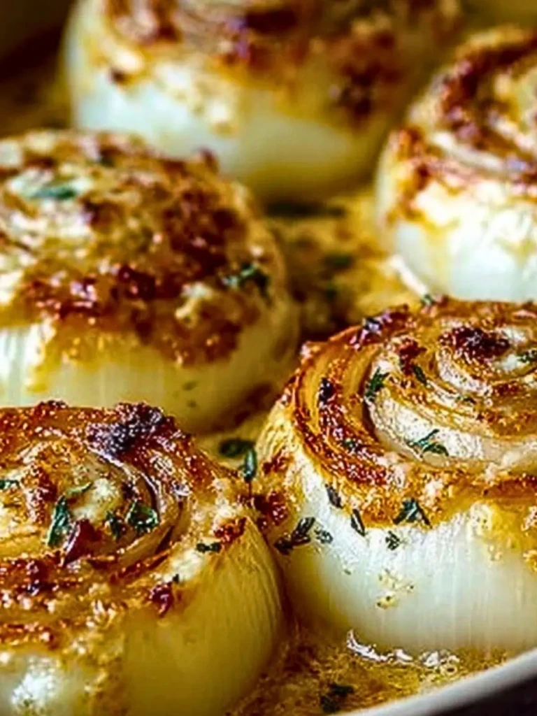Baked Onions with Asiago Cheese (1)