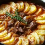 Beef Stew with Potato Topping 1