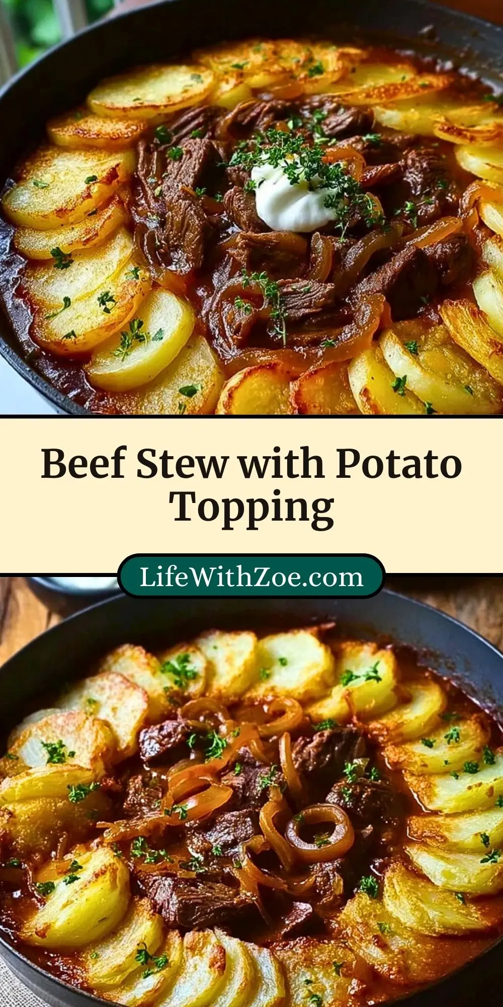 Beef Stew with Potato Topping Pin 2