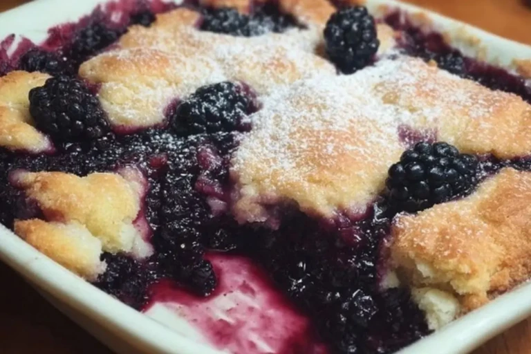 Blackberry Cobbler Recipe 1