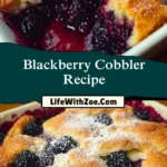 Blackberry Cobbler Recipe Pin 1