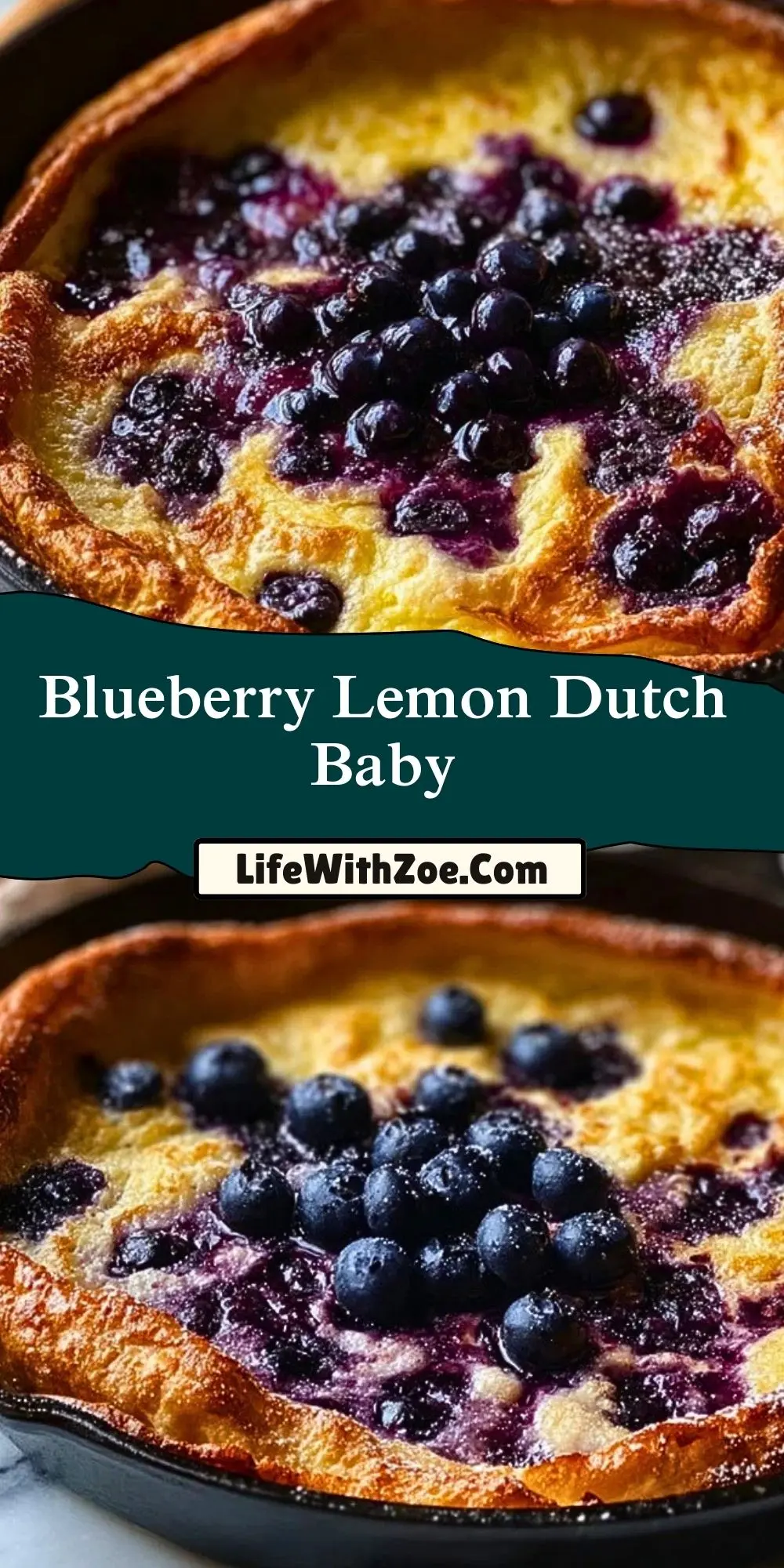Blueberry Lemon Dutch Baby Pin 1