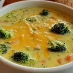 Broccoli and Cheese Soup in a Slow Cooker 1