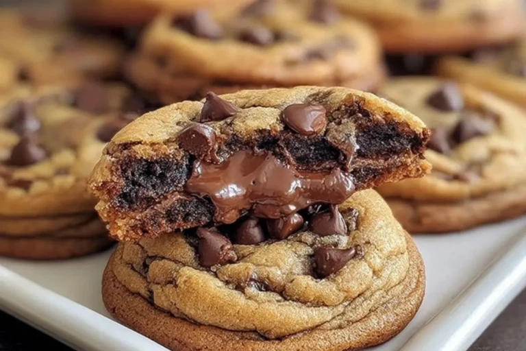 Brownie-Stuffed Chocolate Chip Cookies Recipe 1