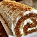 Carrot Cake Roll with Cream Cheese Frosting Recipe 1