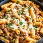 Cheeseburger Pasta 1