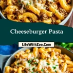 Cheeseburger Pasta Pin 1