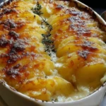 Cheesy Garlic Potatoes Gratin 1