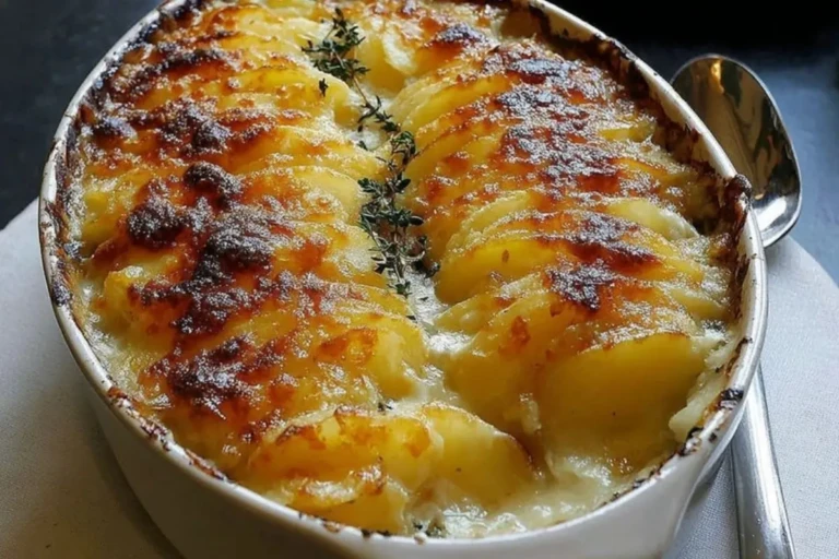 Cheesy Garlic Potatoes Gratin 1