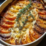 Cheesy Root Veggie Gratin 1