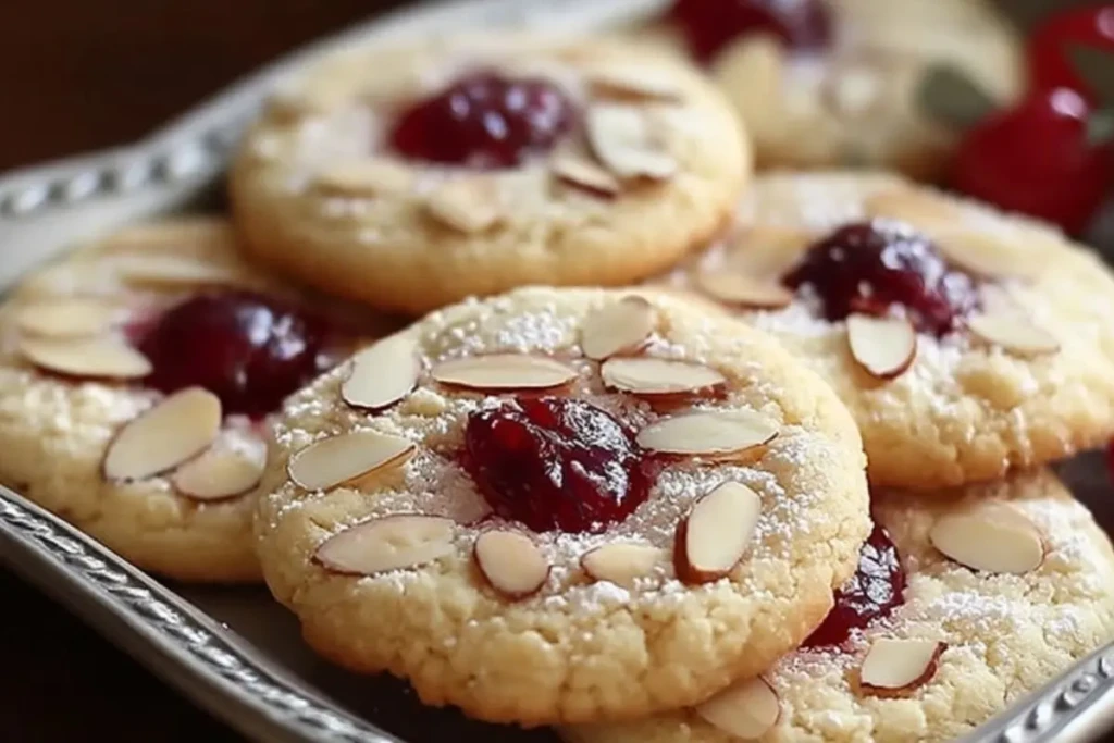 Cherry Almond Amish Sugar Cookies Recipe (1)
