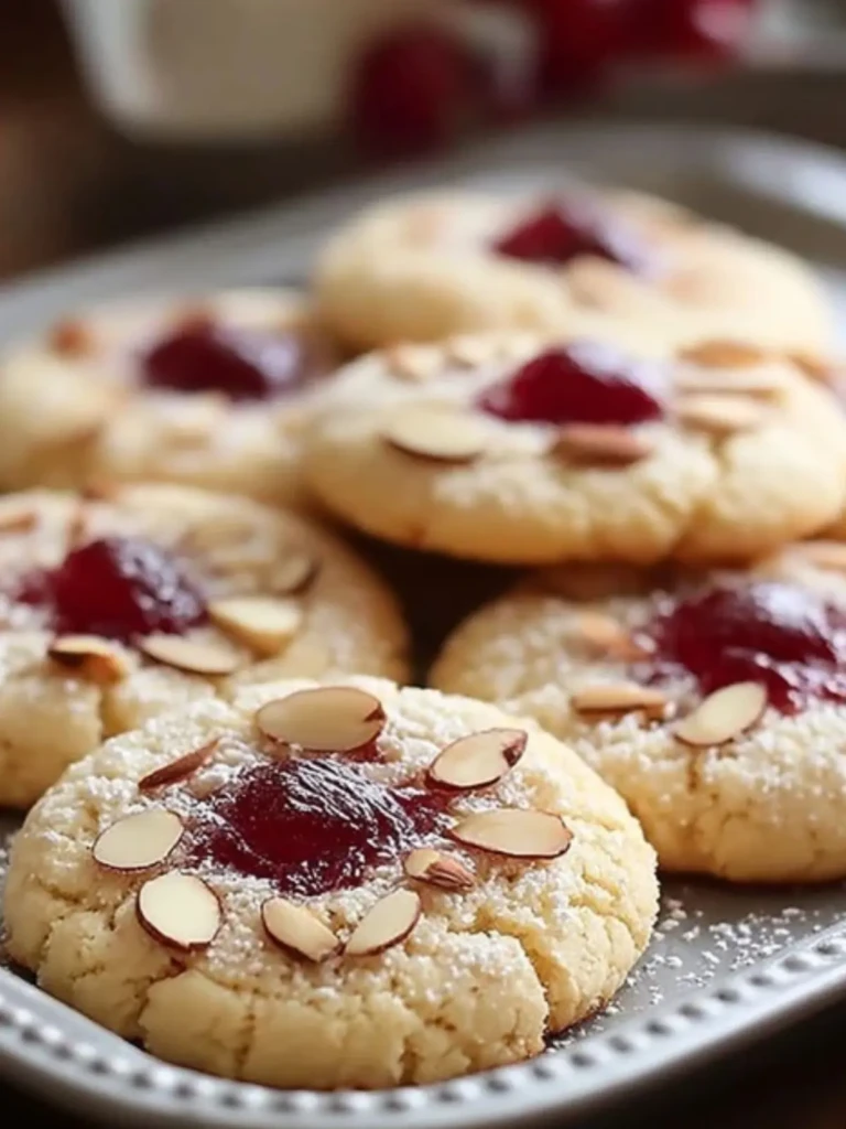 Cherry Almond Amish Sugar Cookies Recipe
