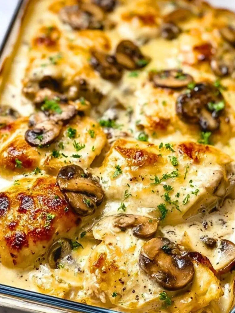 Chicken and Mushroom Bake (1)