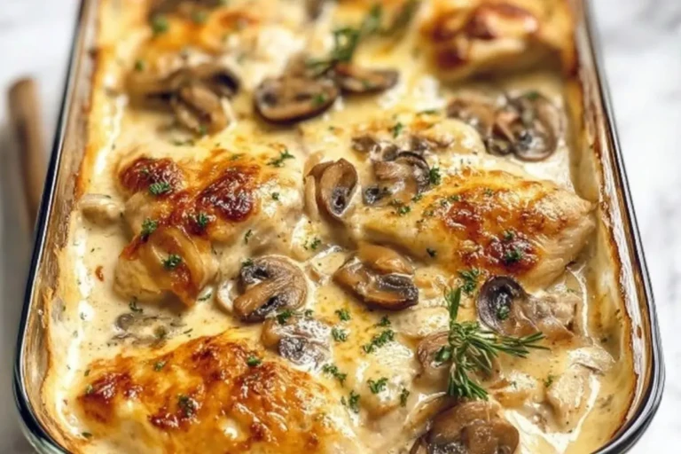 Chicken and Mushroom Bake