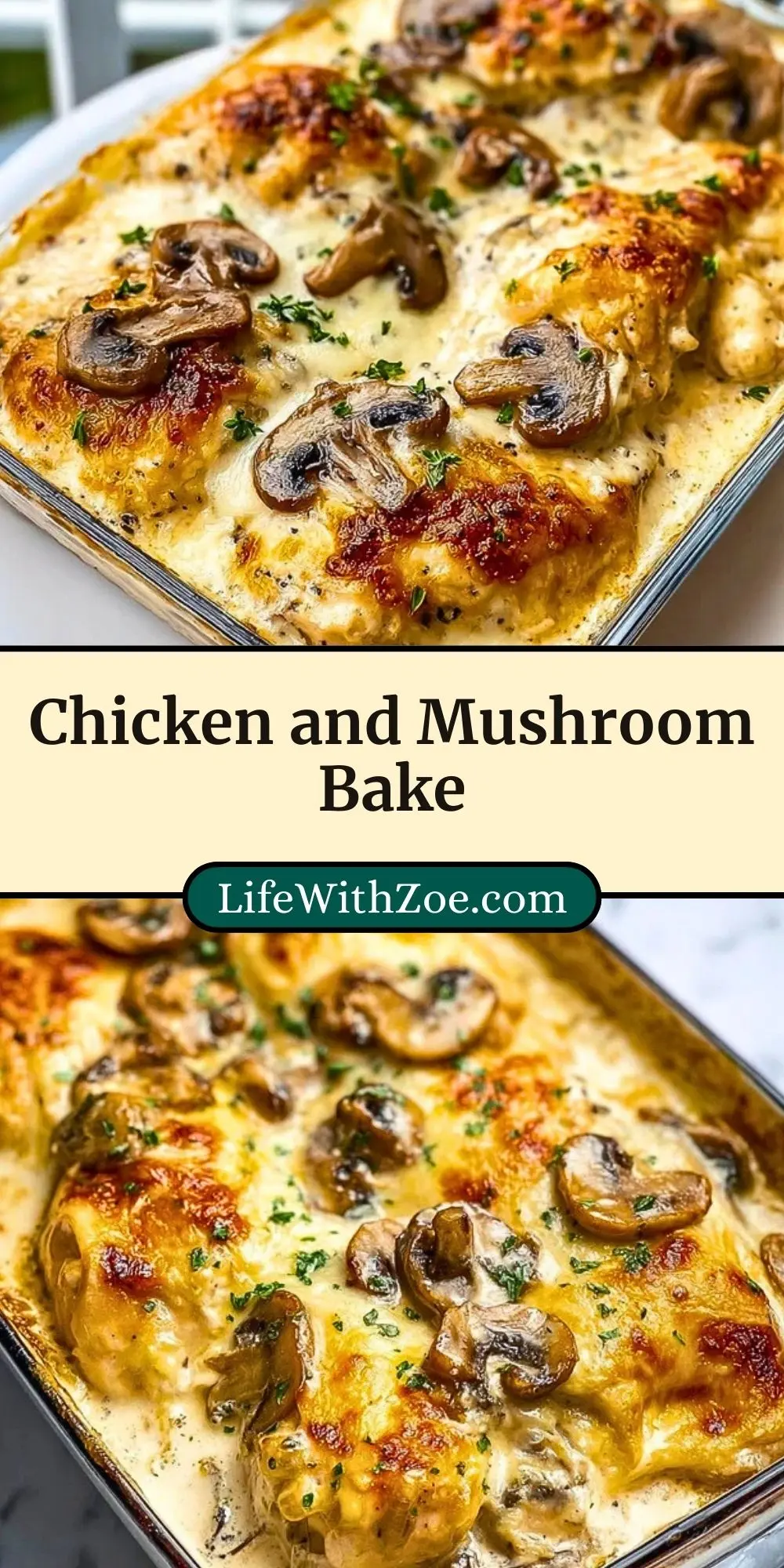 Chicken and Mushroom Bake Pin 2