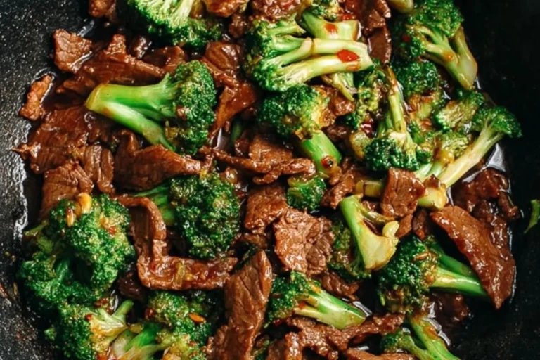 Chinese Beef and Broccoli 1