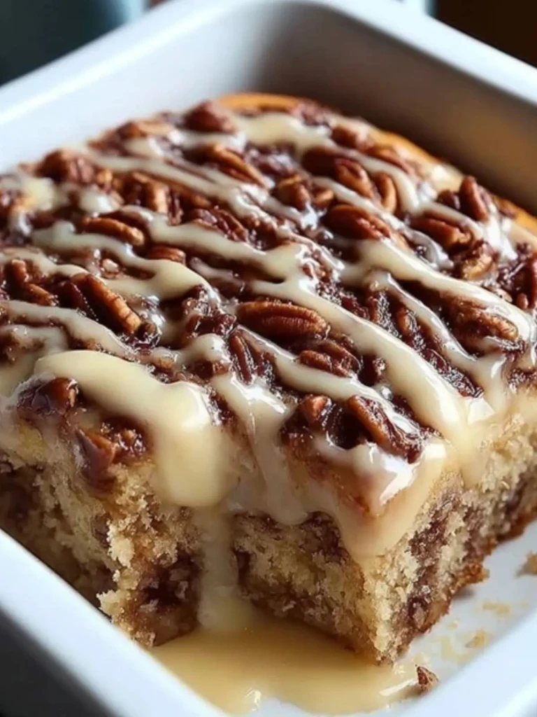Cinnabon Cinnamon Roll Cake (1)