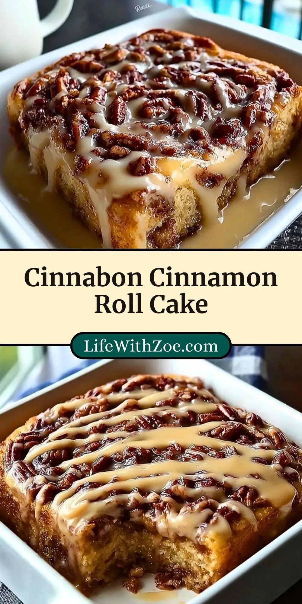 Cinnabon Cinnamon Roll Cake Pin 2