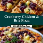 Cranberry Chicken & Brie Pizza Pin 1