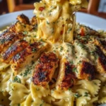 Creamy Cajun Chicken Bowtie Pasta with Garlic Cheese Sauce 1