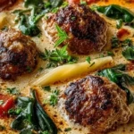 Creamy Italian Meatball Soup 1