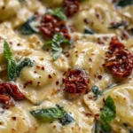 Creamy Sun-Dried Tomato Ravioli 1