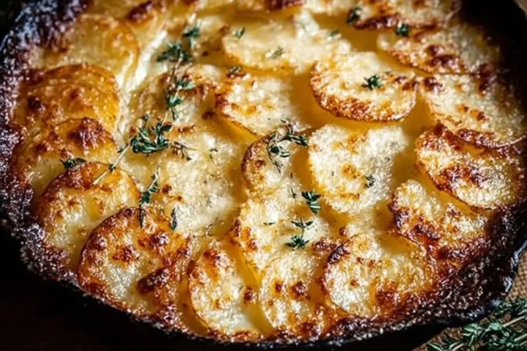 Crispy Parmesan and Gruyere Potato Gratin Recipe 1