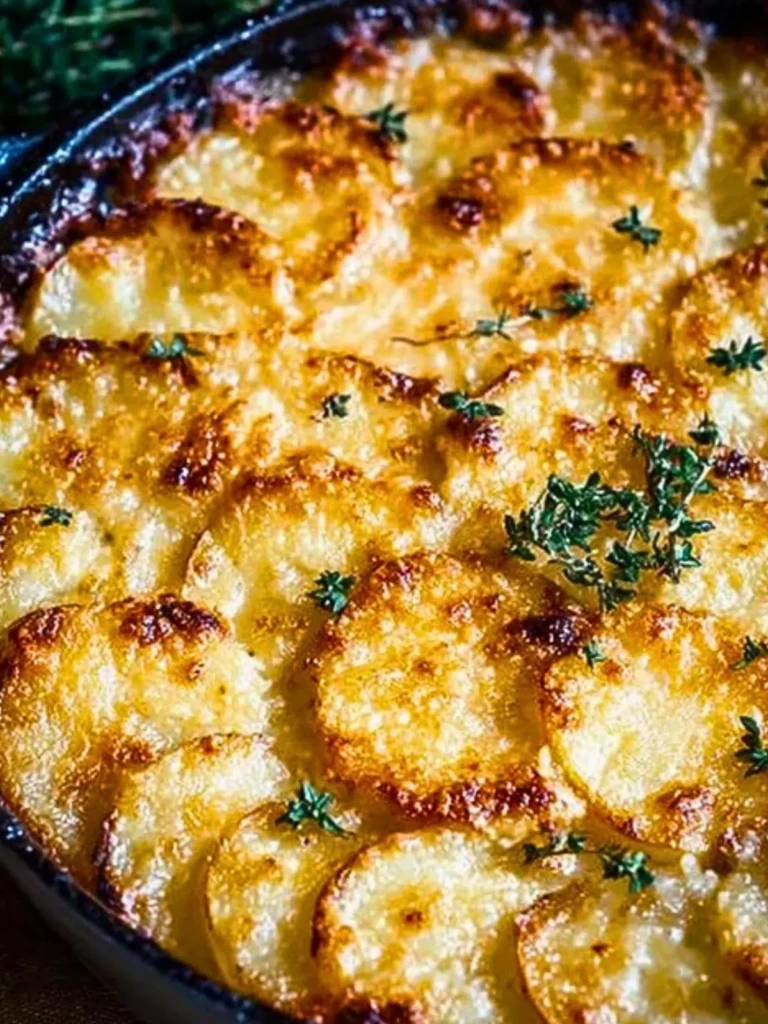 Crispy Parmesan and Gruyere Potato Gratin Recipe 2