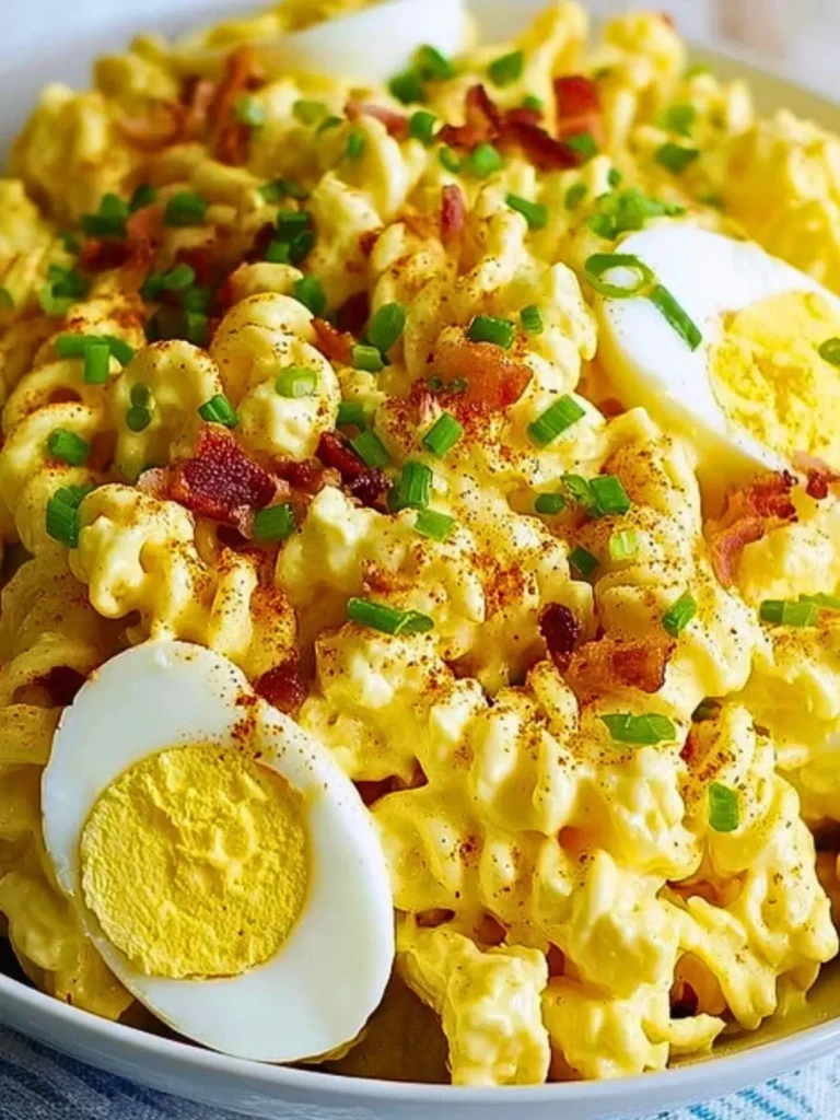 Deviled Egg Pasta Salad Recipe 2