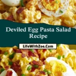 Deviled Egg Pasta Salad Recipe Pin 1