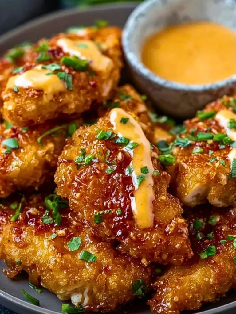 Easy Coconut Chicken with Creamy Bang Bang Sauce 2