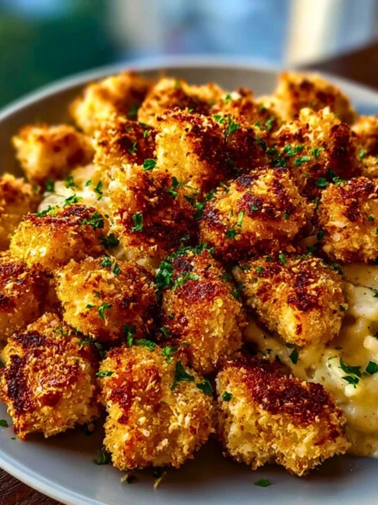 Easy Parmesan Crusted Chicken Bites Recipe 2