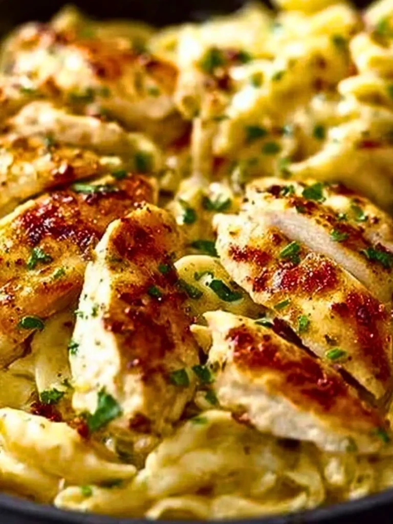 Garlic Parmesan Chicken Pasta (1)
