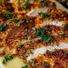 Garlic Parmesan Crusted Chicken Recipe