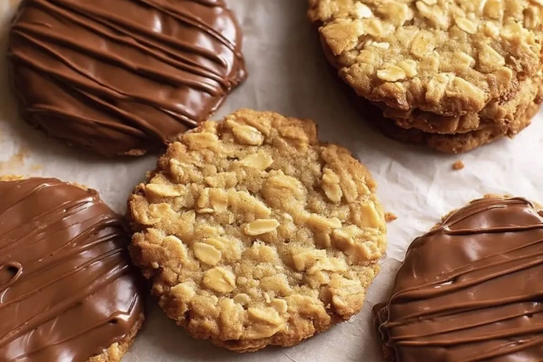 Homemade Chocolate Hobnobs 1