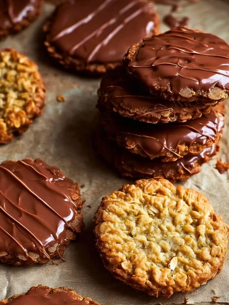 Homemade Chocolate Hobnobs 2