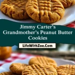 Jimmy Carter’s Grandmother’s Peanut Butter Cookies Pin 1