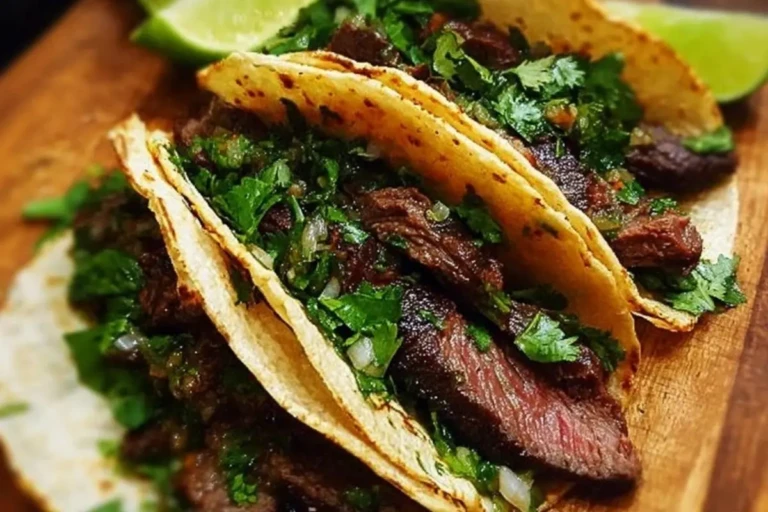 Lime & Cilantro Steak Tacos 1