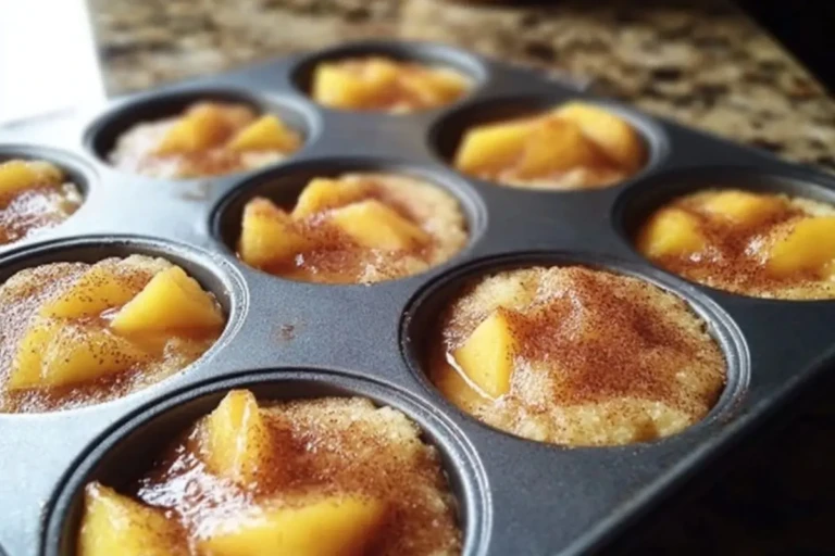 Mini Peach Cobbler Recipe 1