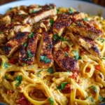 One-Pan Creamy Sweet and Spicy Cajun Chicken Pasta 1