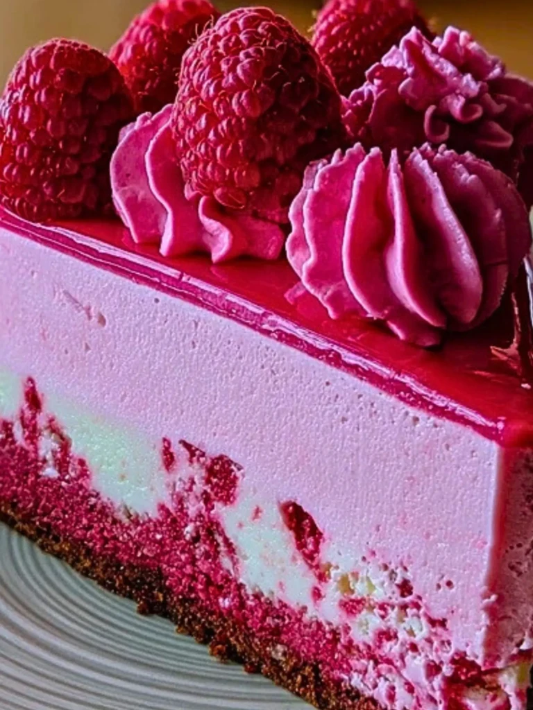 Pink Velvet Raspberry Cheesecake 2