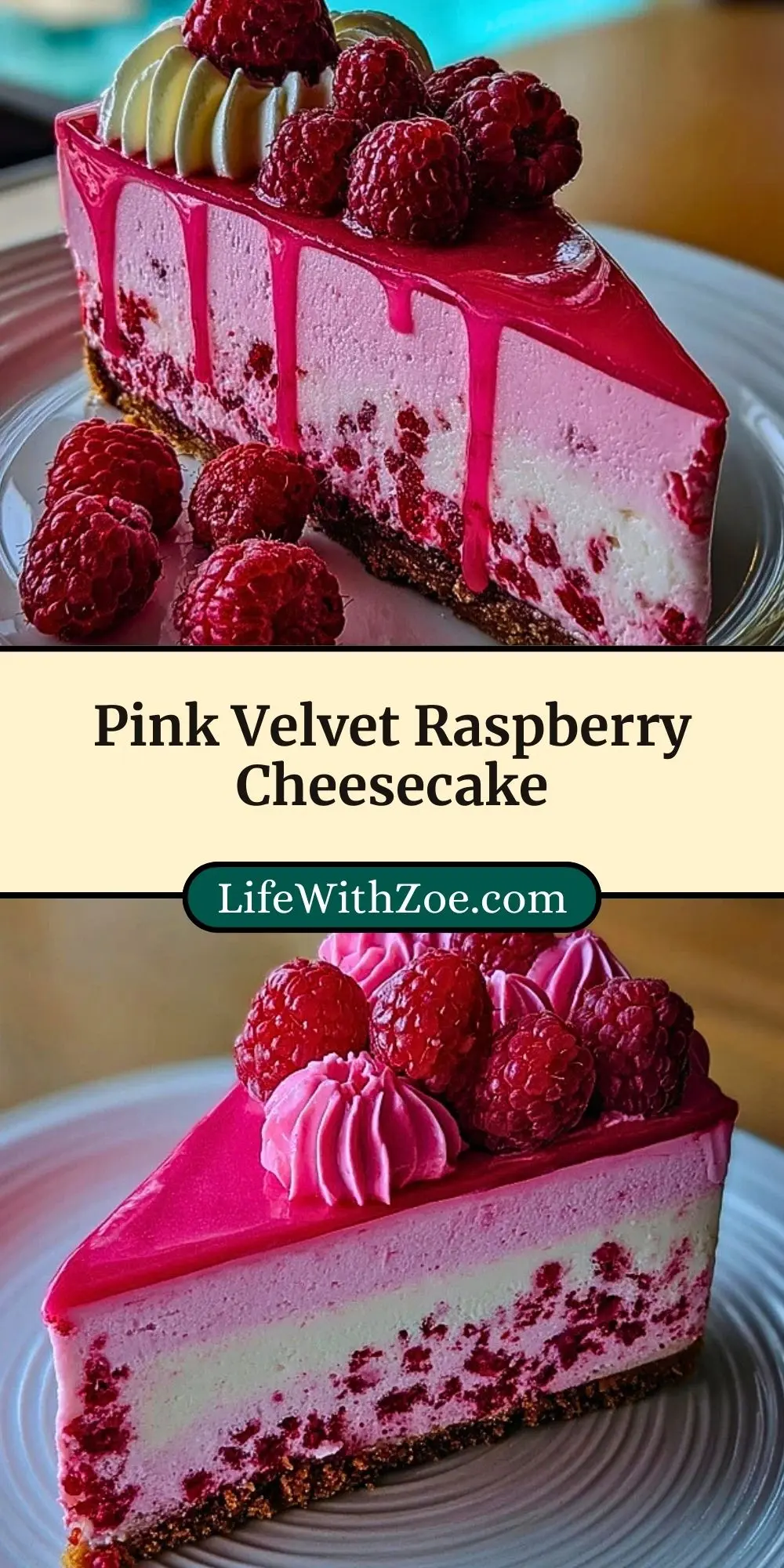 Pink Velvet Raspberry Cheesecake Pin 2