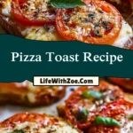 Pizza Toast Recipe Pin 1