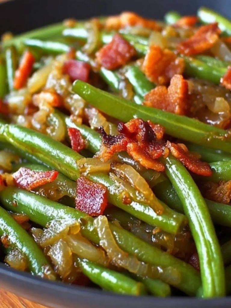 Southern Style Green Beans Recipe (1)