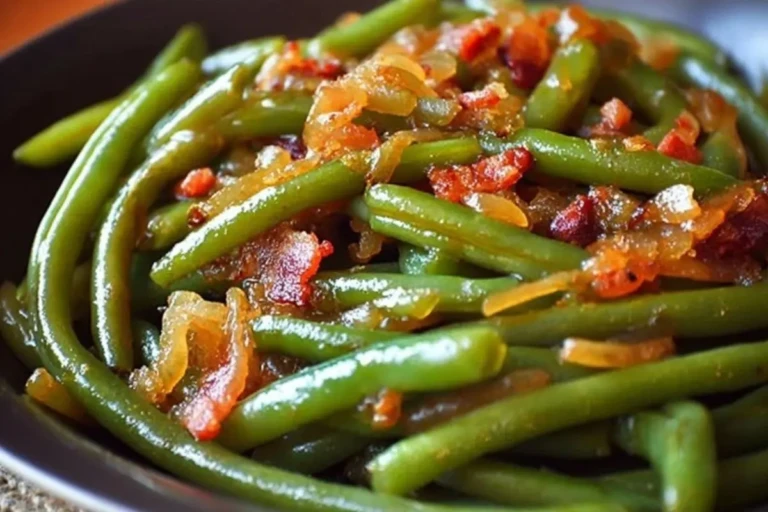 Southern Style Green Beans Recipe