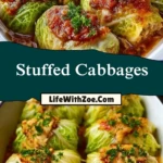 Stuffed Cabbages Pin 1