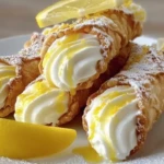 Zesty Lemon Meringue Pie Cannoli 1